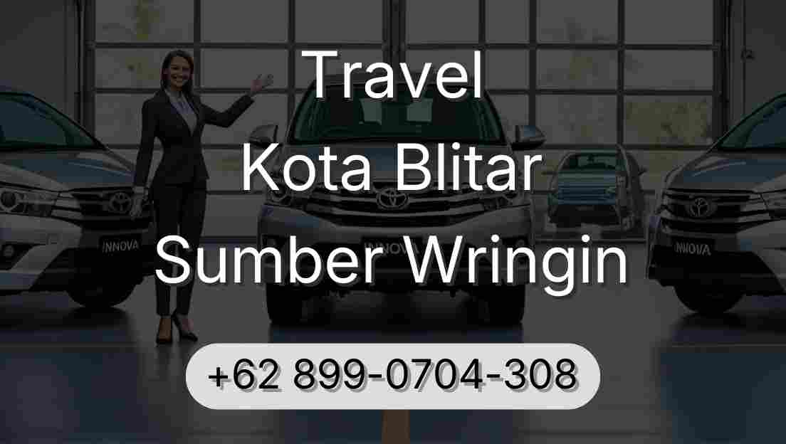 Travel Kota Blitar Sumber Wringin