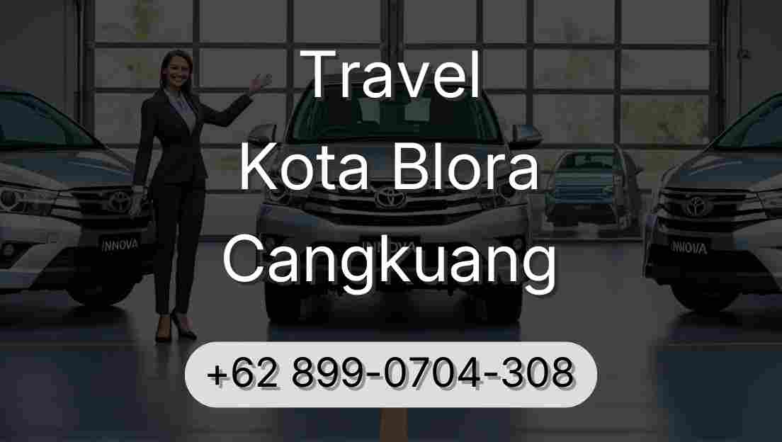 Travel Kota Blora Cangkuang