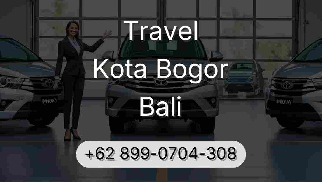 Travel Kota Bogor Bali