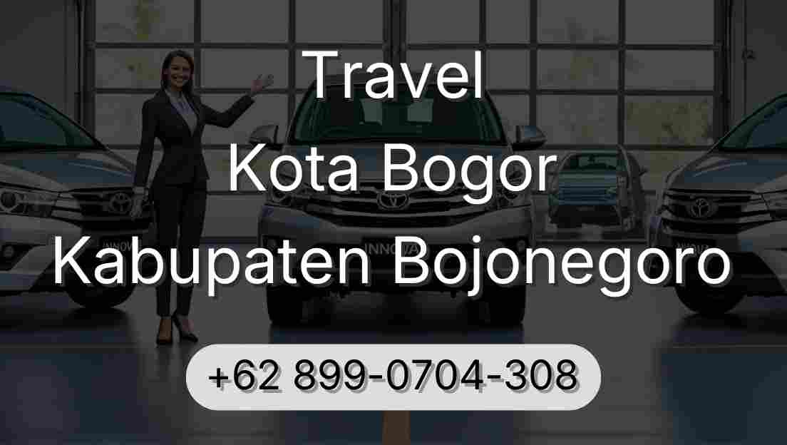 Travel Kota Bogor Kabupaten Bojonegoro