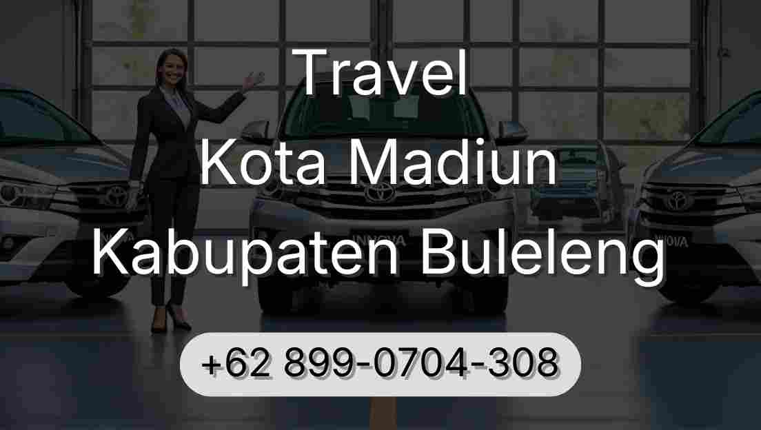 Travel Kota Madiun Kabupaten Buleleng