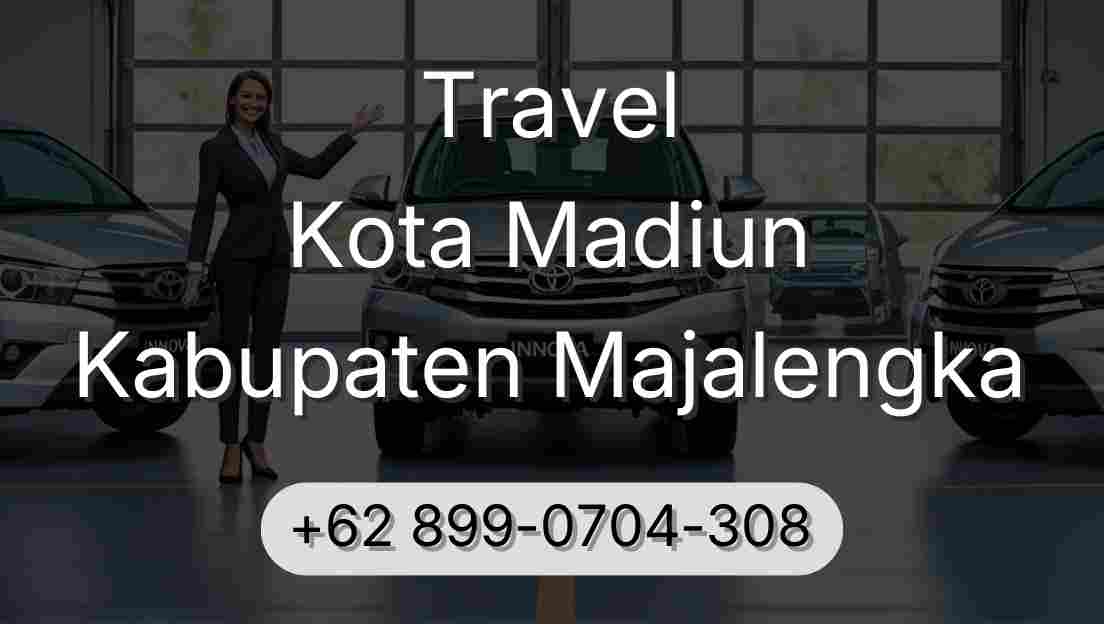 Travel Kota Madiun Kabupaten Majalengka