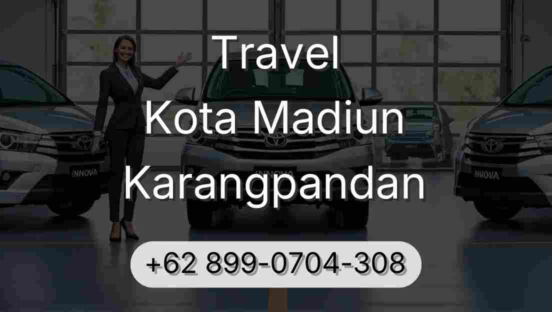 Travel Kota Madiun Karangpandan