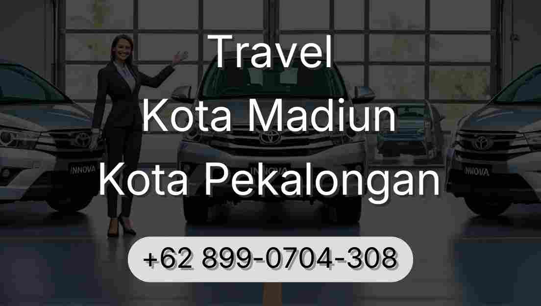 Travel Kota Madiun Kota Pekalongan