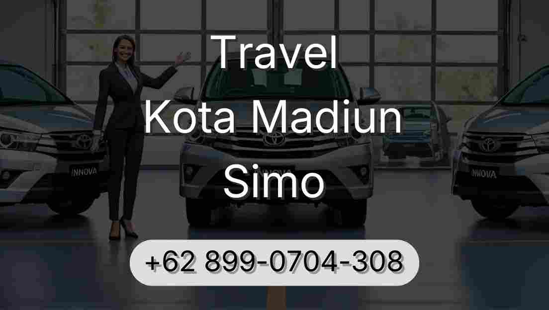Travel Kota Madiun Simo