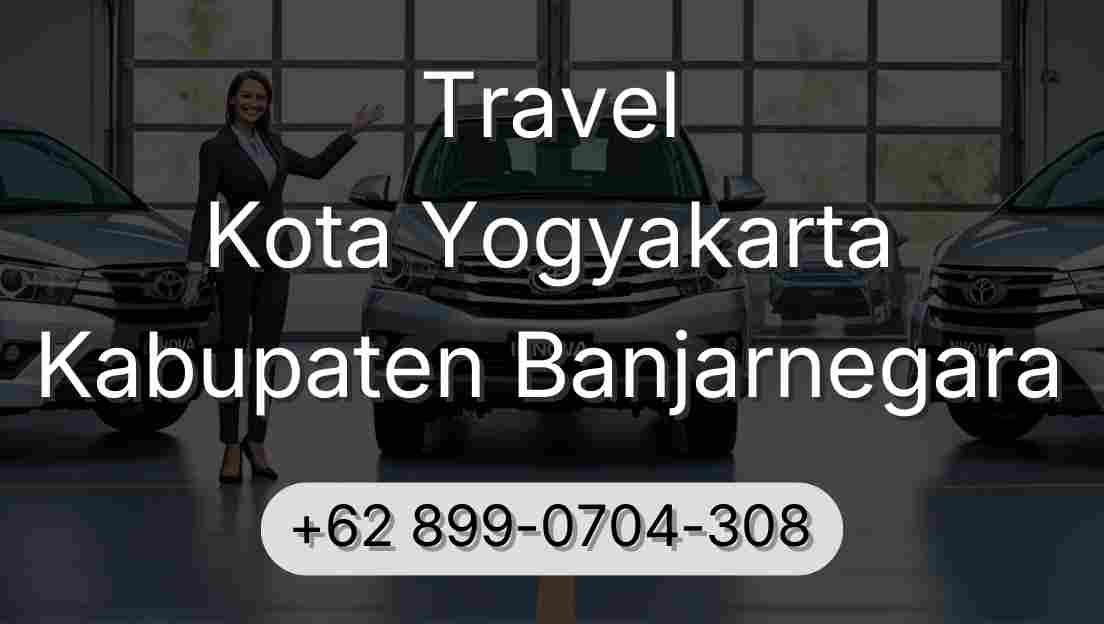 Travel Kota Yogyakarta Kabupaten Banjarnegara