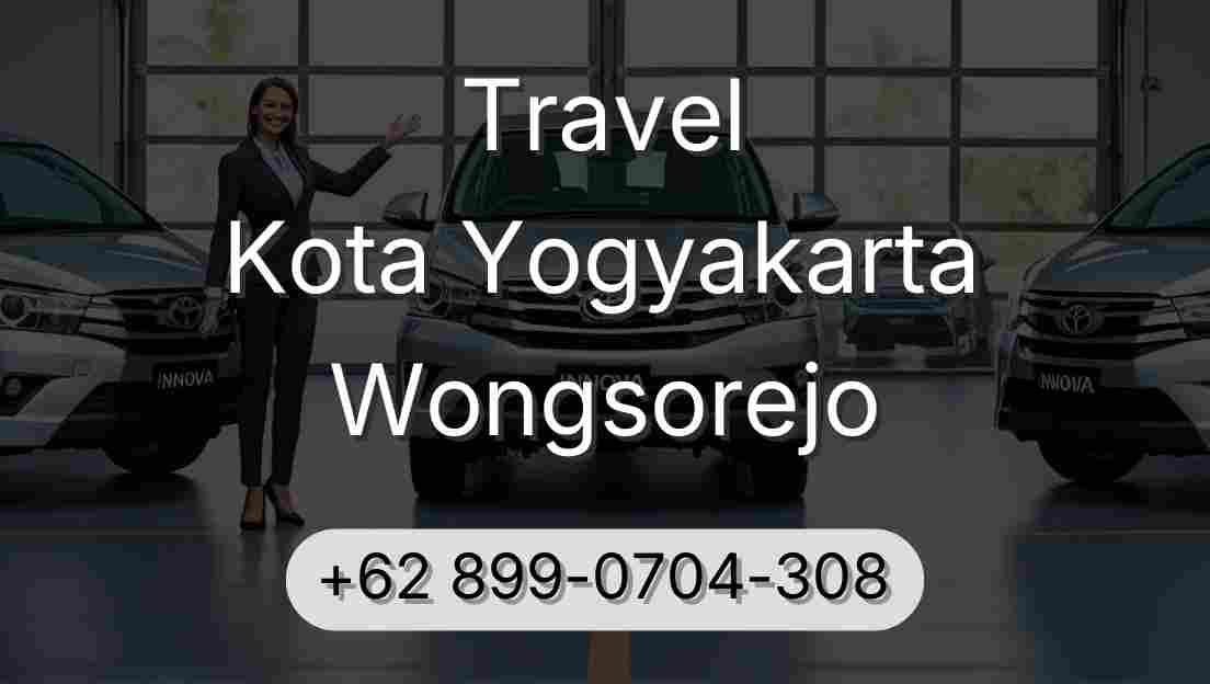 Travel Kota Yogyakarta Wongsorejo