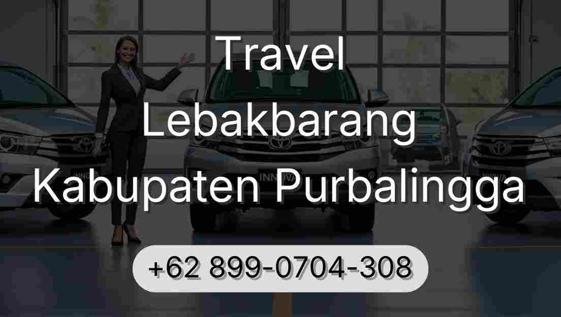 Travel Lebakbarang Kabupaten Purbalingga