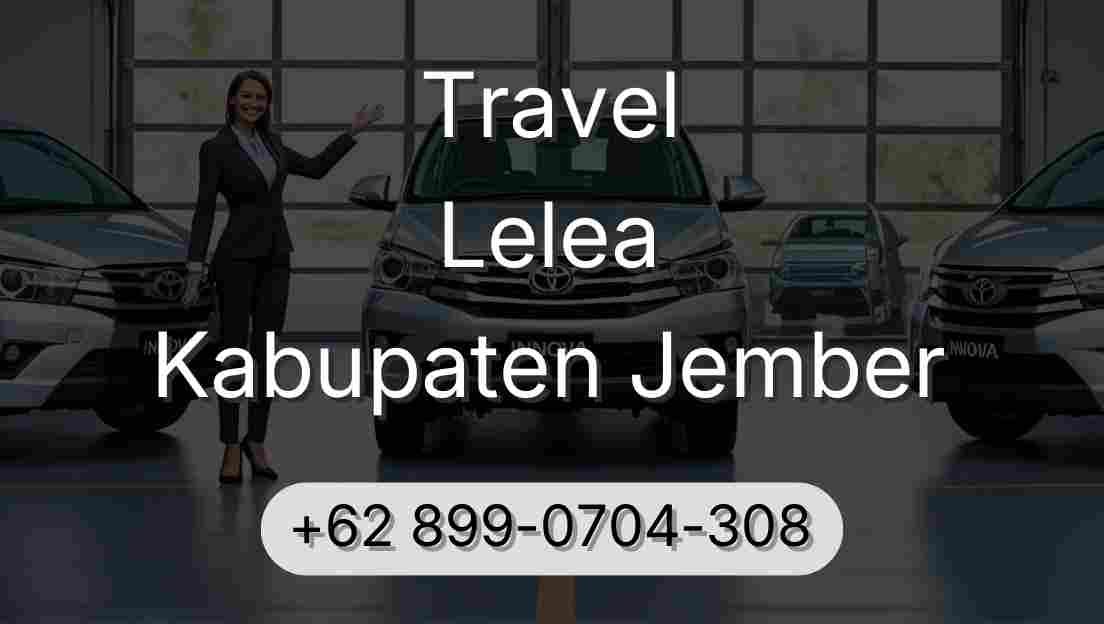 Travel Lelea Kabupaten Jember