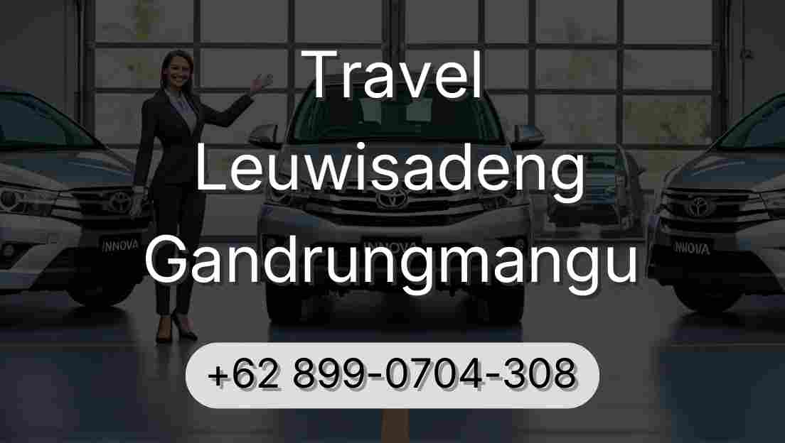Travel Leuwisadeng Gandrungmangu