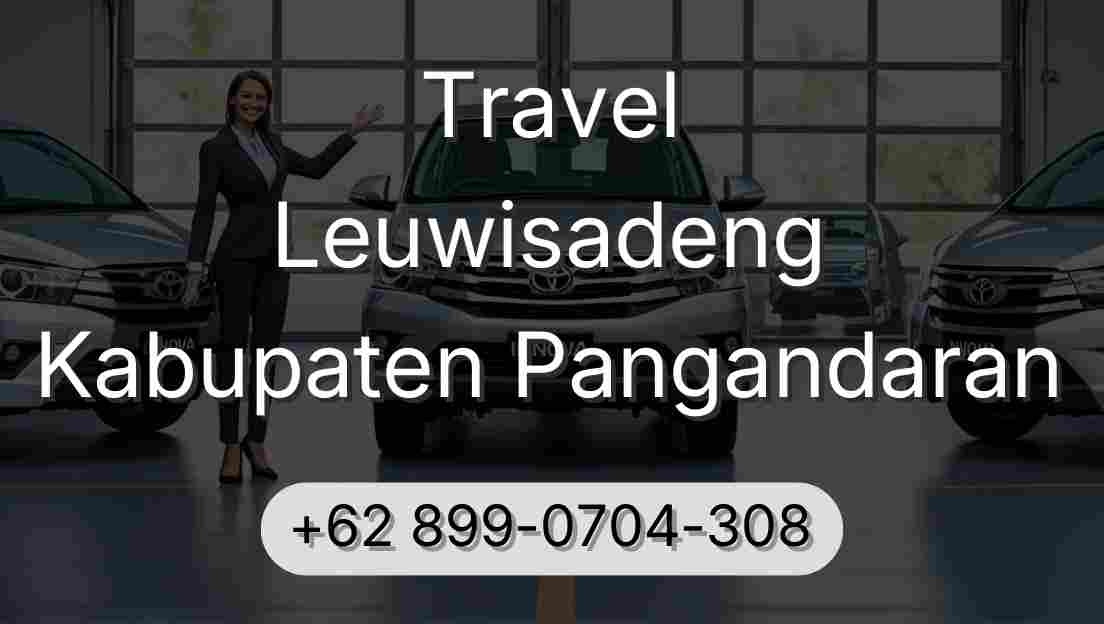 Travel Leuwisadeng Kabupaten Pangandaran