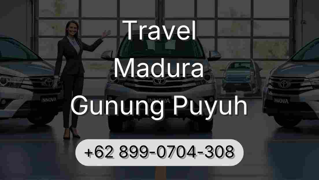 Travel Madura Gunung Puyuh