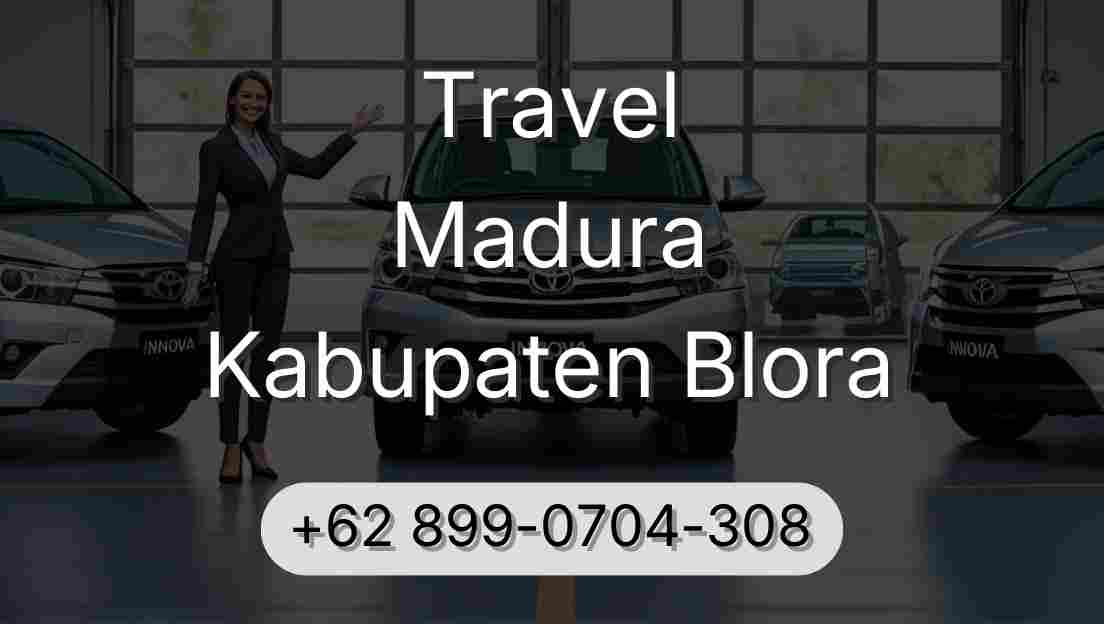 Travel Madura Kabupaten Blora