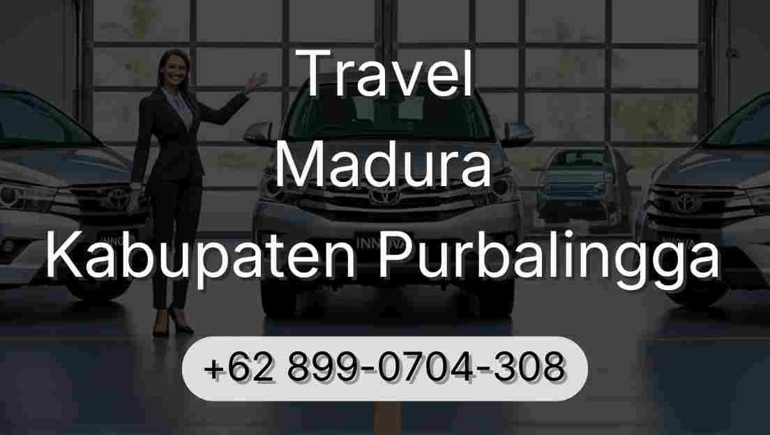 Travel Madura Kabupaten Purbalingga