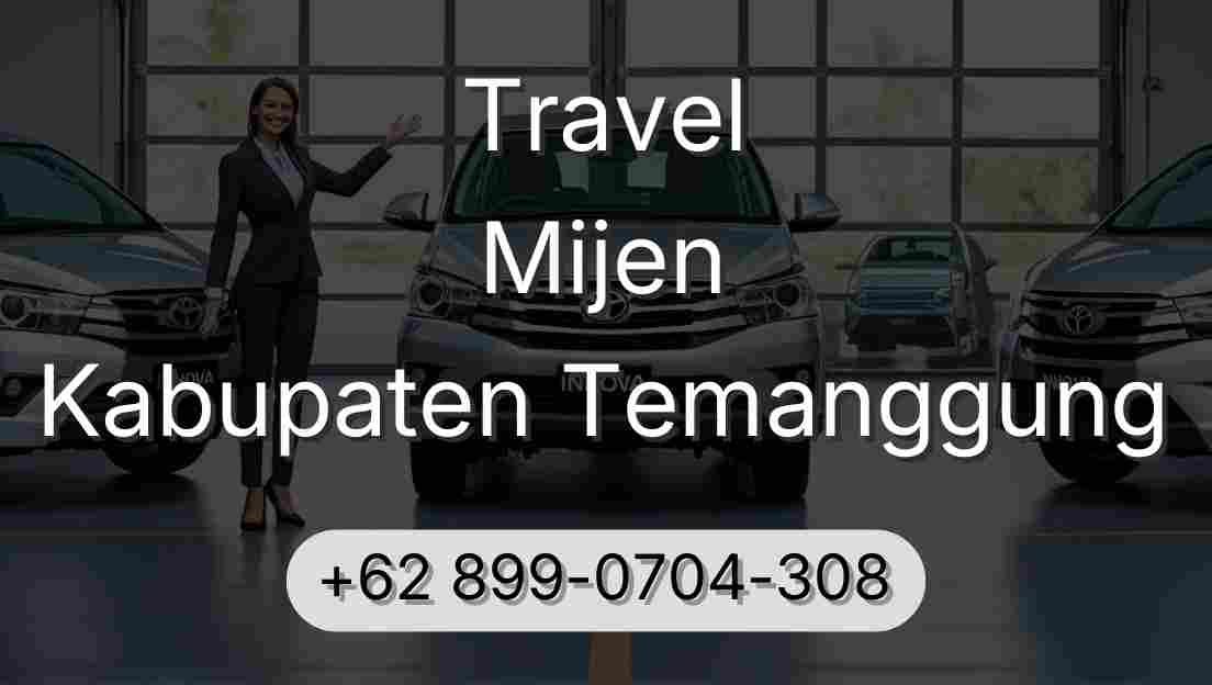 Travel Mijen Kabupaten Temanggung