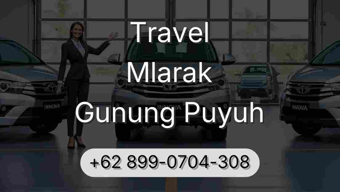 Travel Mlarak Gunung Puyuh