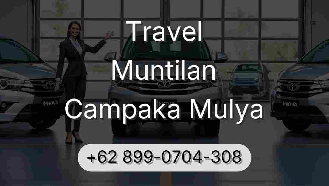 Travel Muntilan Campaka Mulya