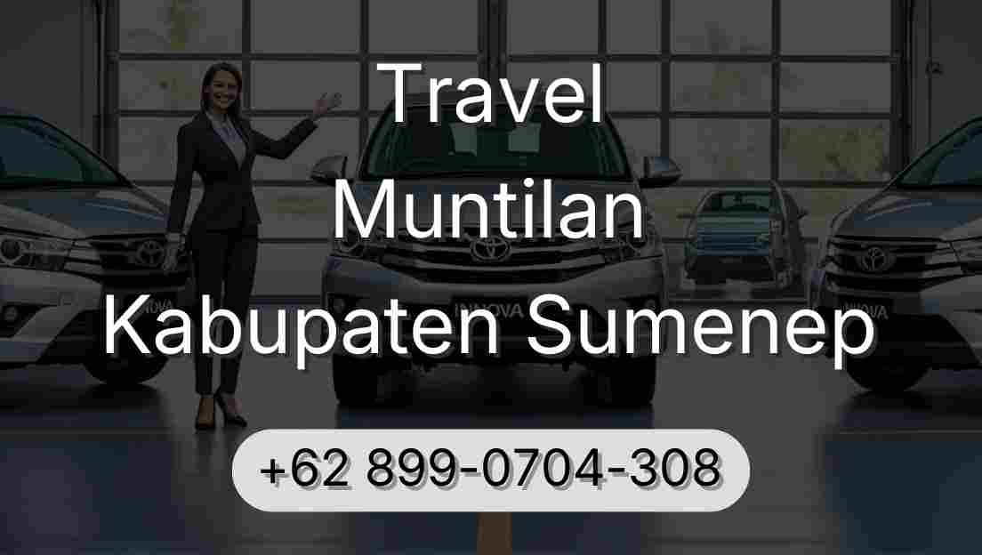 Travel Muntilan Kabupaten Sumenep