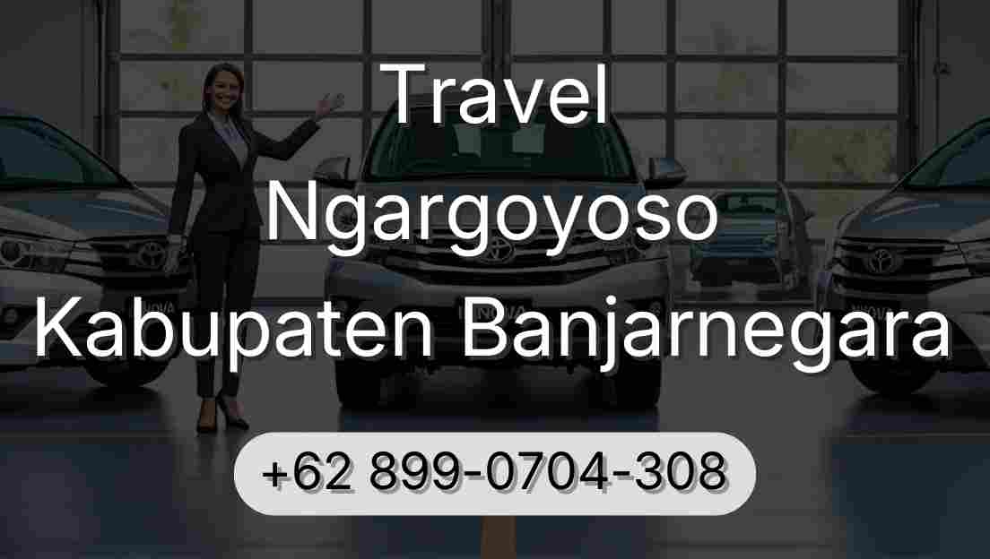 Travel Ngargoyoso Kabupaten Banjarnegara