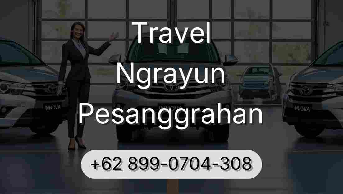 Travel Ngrayun Pesanggrahan
