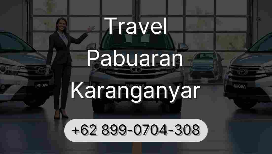 Travel Pabuaran Karanganyar
