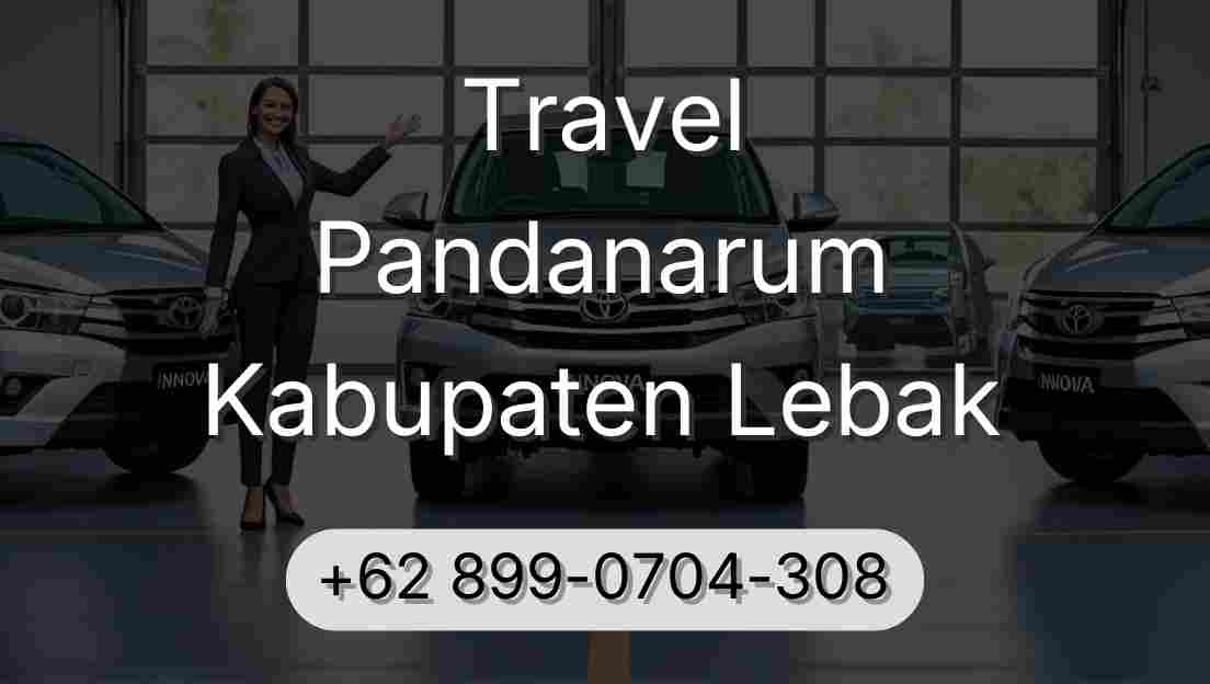 Travel Pandanarum Kabupaten Lebak