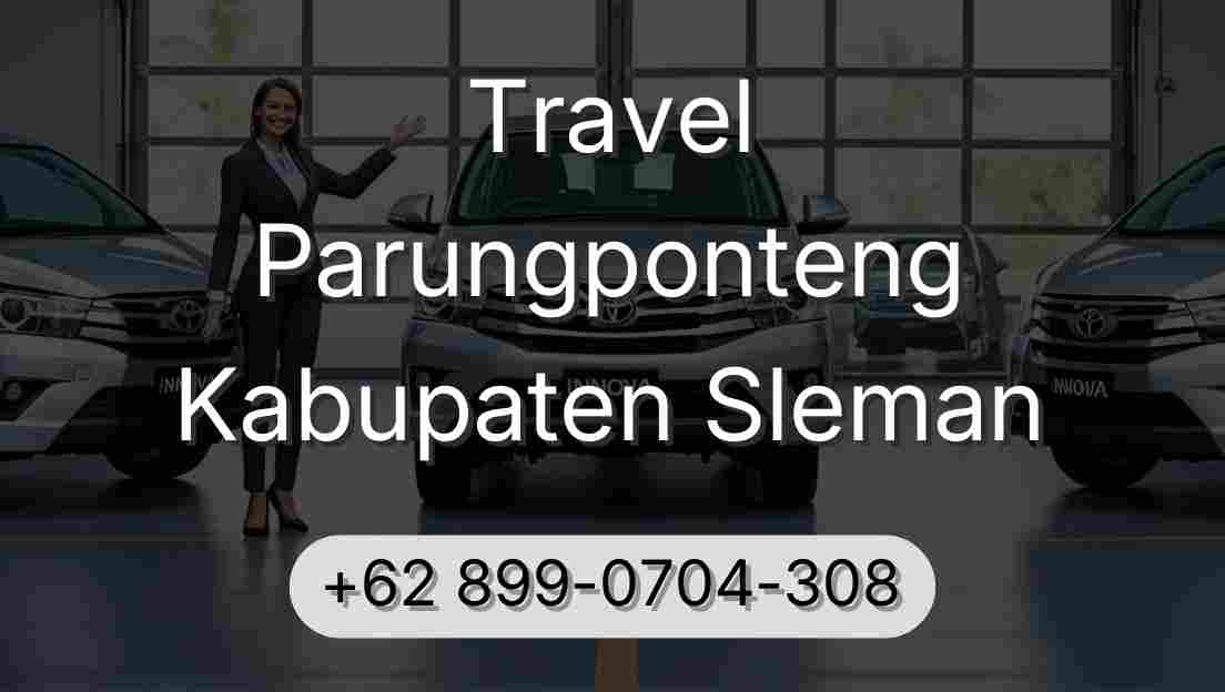 Travel Parungponteng Kabupaten Sleman