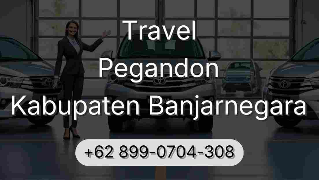 Travel Pegandon Kabupaten Banjarnegara