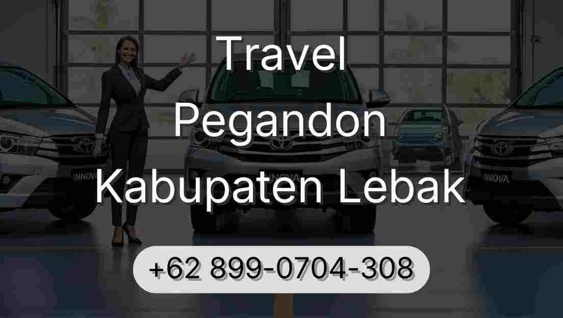 Travel Pegandon Kabupaten Lebak