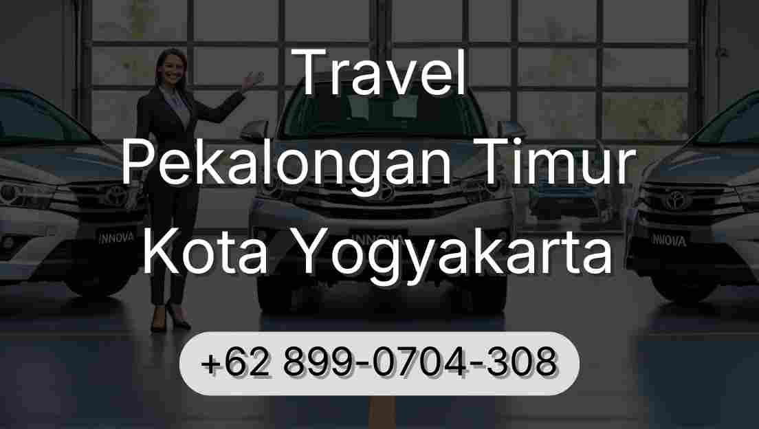 Travel Pekalongan Timur Kota Yogyakarta