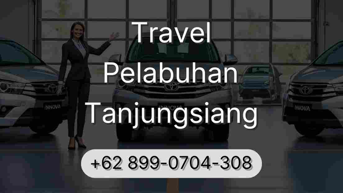 Travel Pelabuhan Tanjungsiang