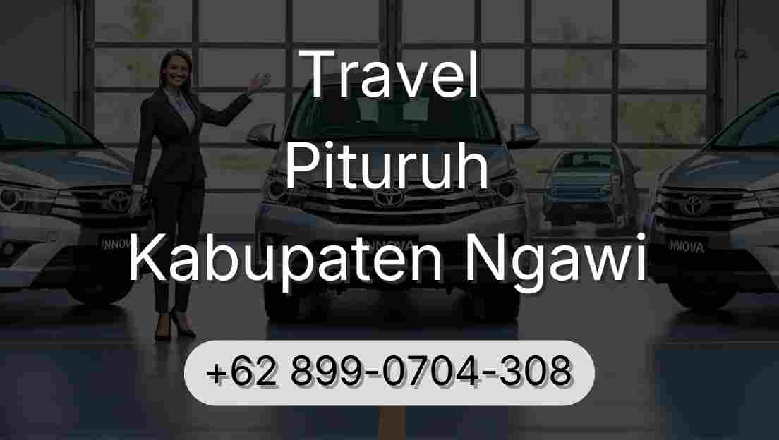 Travel Pituruh Kabupaten Ngawi