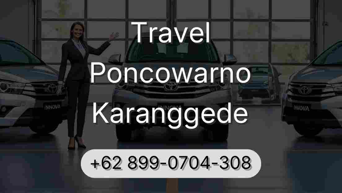 Travel Poncowarno Karanggede