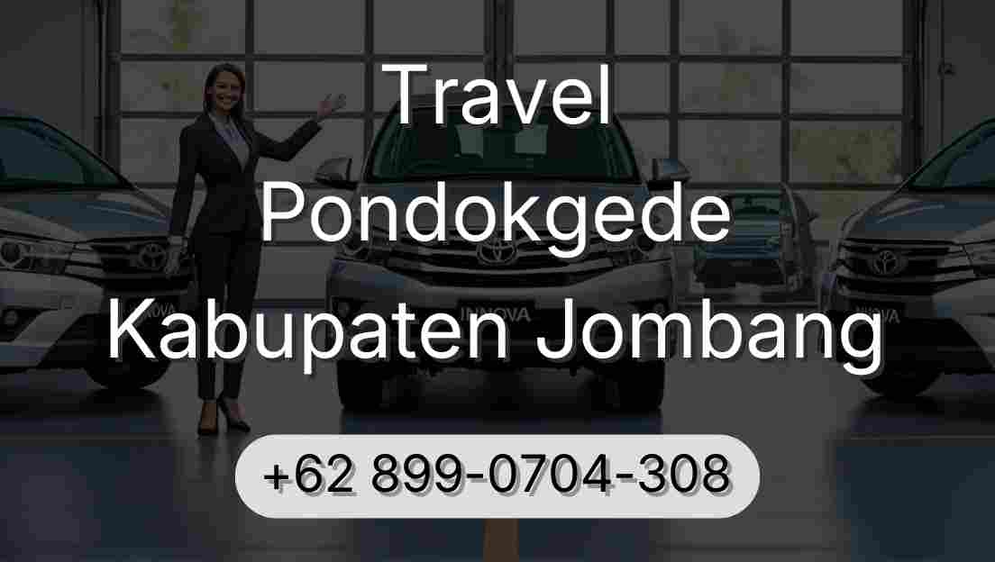 Travel Pondokgede Kabupaten Jombang