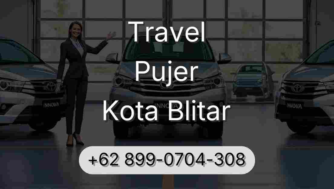 Travel Pujer Kota Blitar