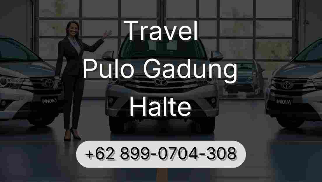 Travel Pulo Gadung Halte