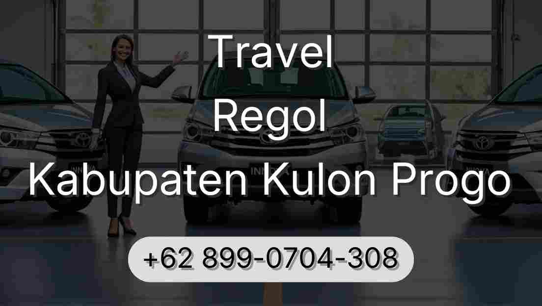 Travel Regol Kabupaten Kulon Progo