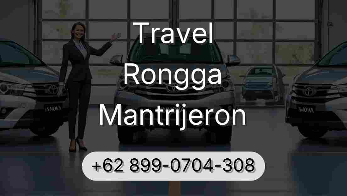 Travel Rongga Mantrijeron