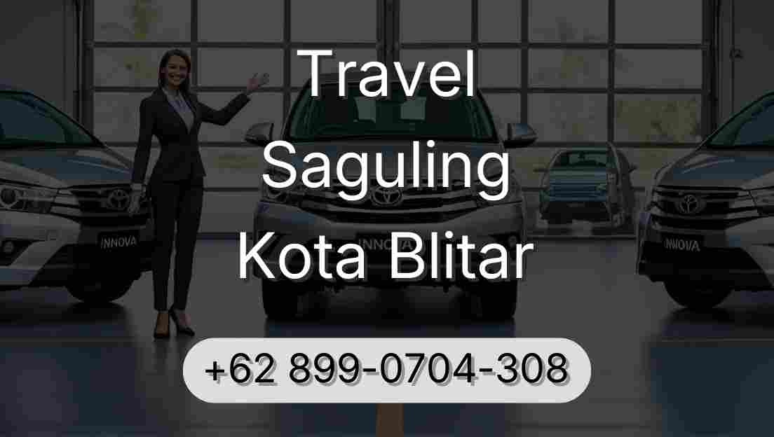 Travel Saguling Kota Blitar