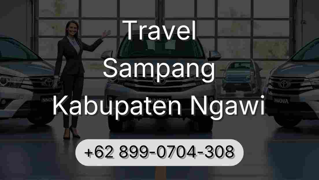 Travel Sampang Kabupaten Ngawi