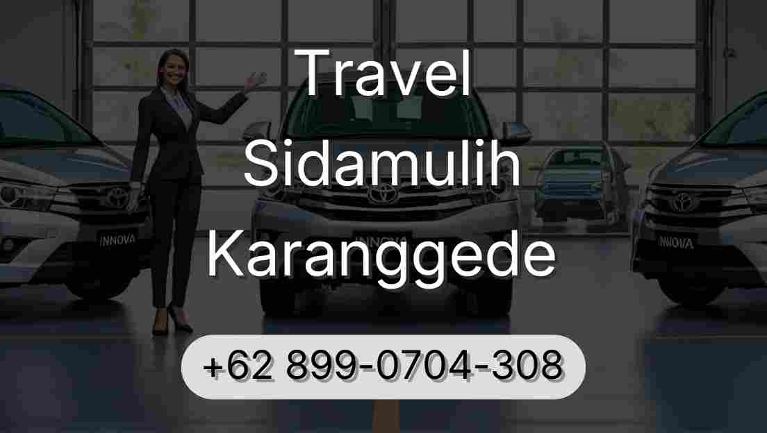 Travel Sidamulih Karanggede