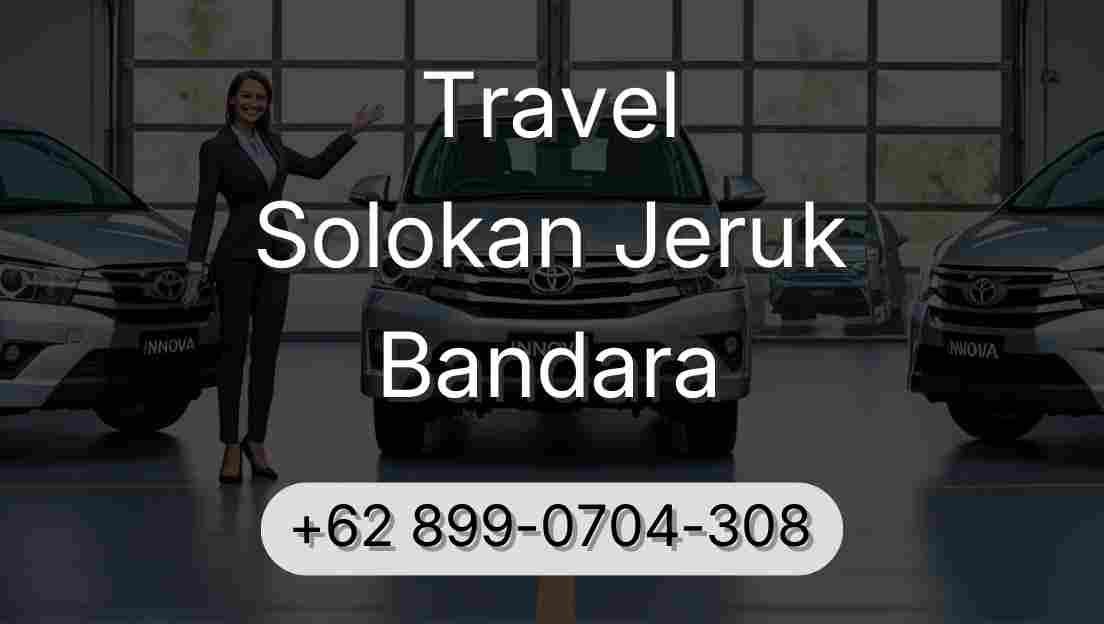 Travel Solokan Jeruk Bandara