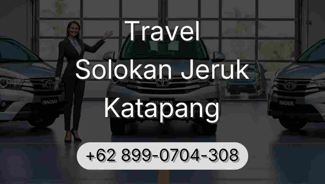 Travel Solokan Jeruk Katapang