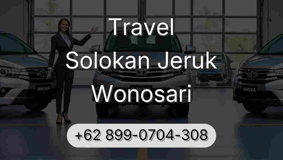 Travel Solokan Jeruk Wonosari