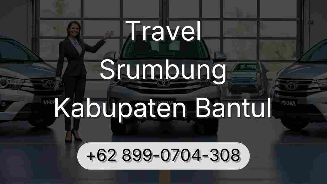 Travel Srumbung Kabupaten Bantul