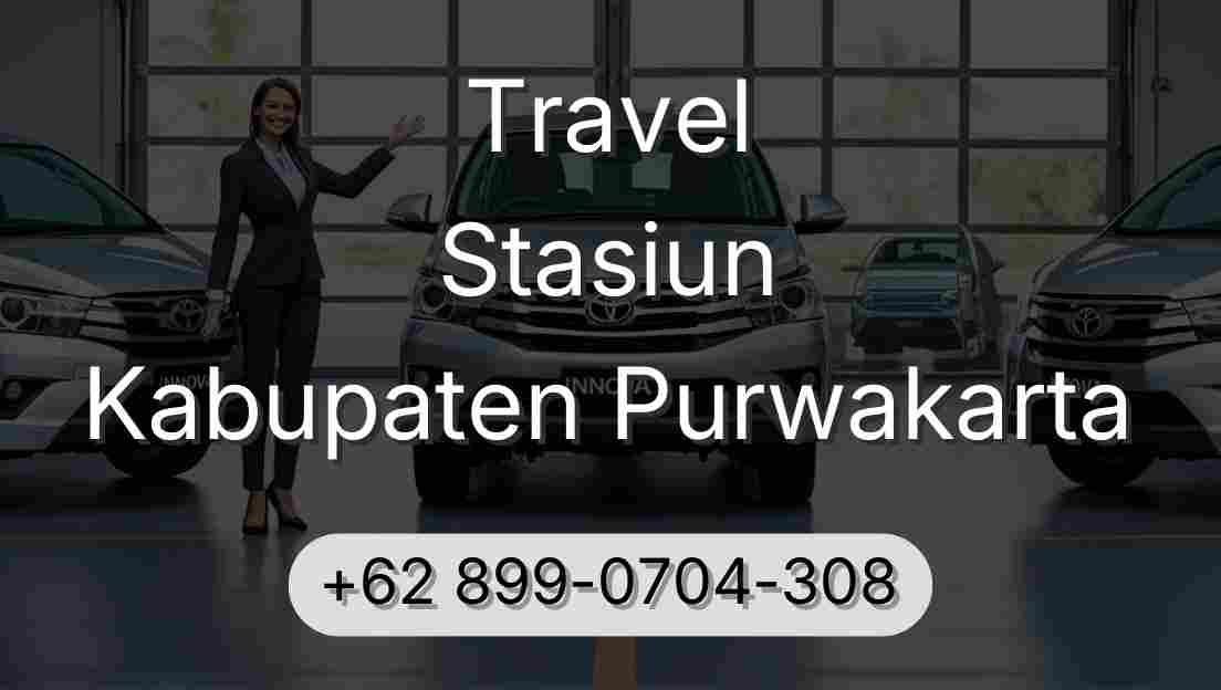 Travel Stasiun Kabupaten Purwakarta