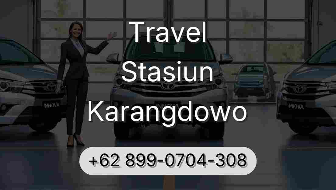 Travel Stasiun Karangdowo