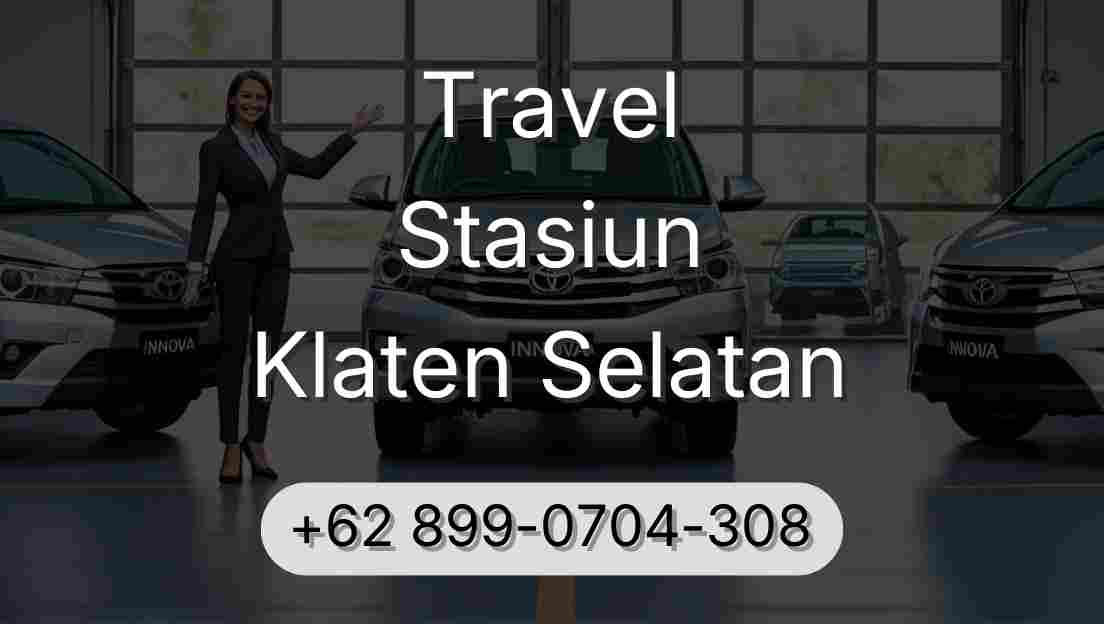 Travel Stasiun Klaten Selatan