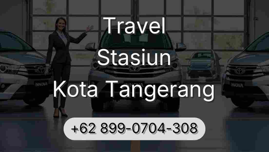 Travel Stasiun Kota Tangerang