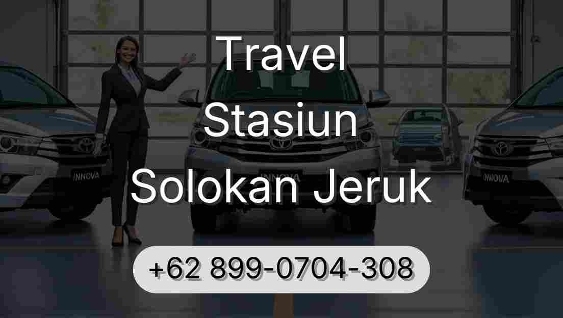 Travel Stasiun Solokan Jeruk